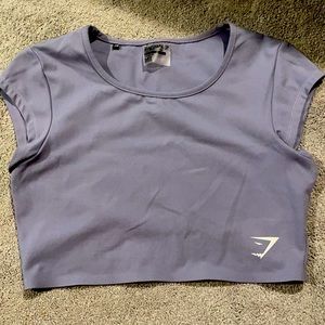 Gymshark crop top (barley worn)